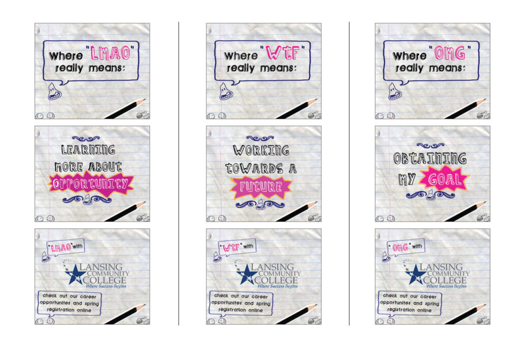 Lansing Community College Banner Ads